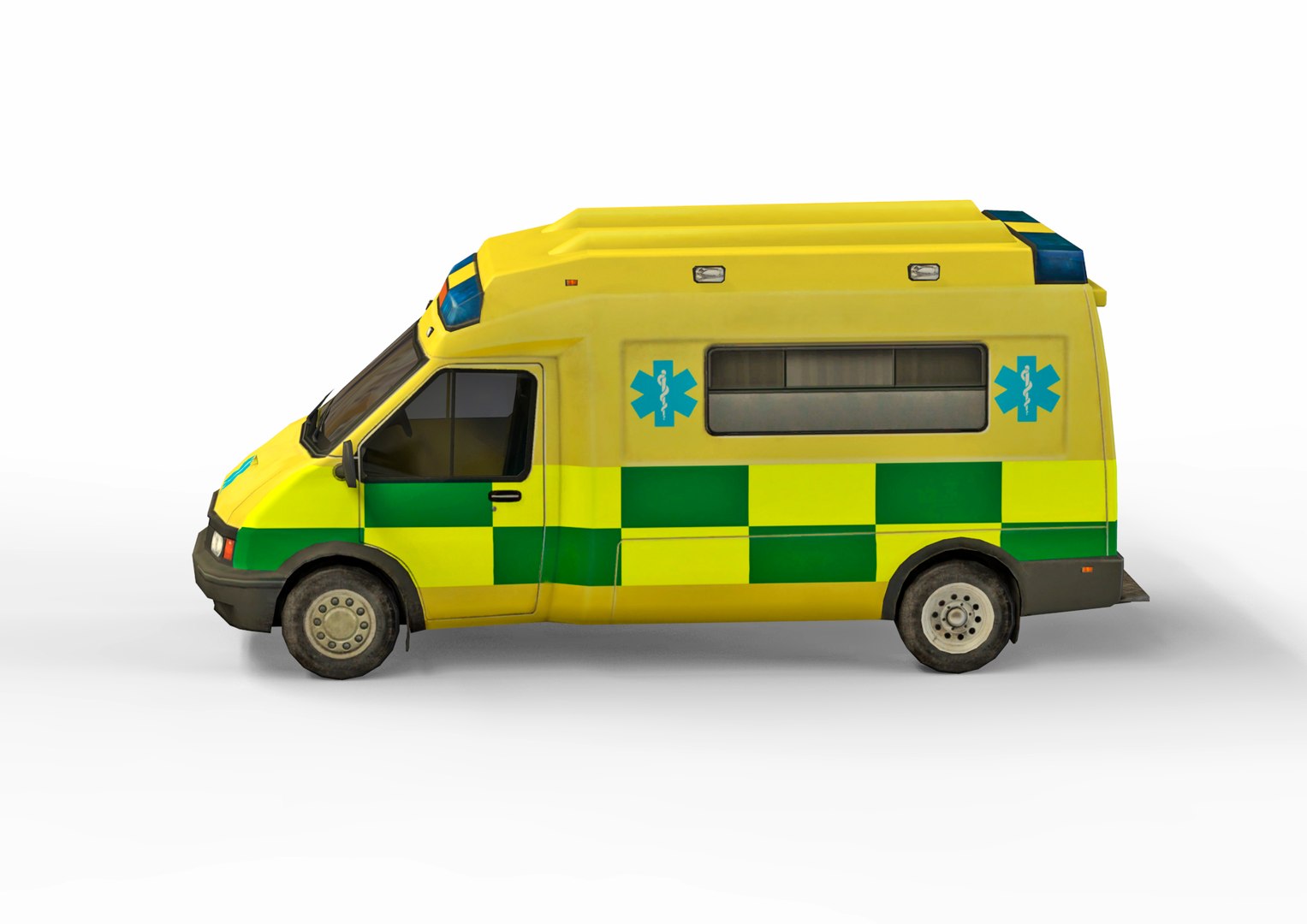 3D Medical Car Model - TurboSquid 1403731
