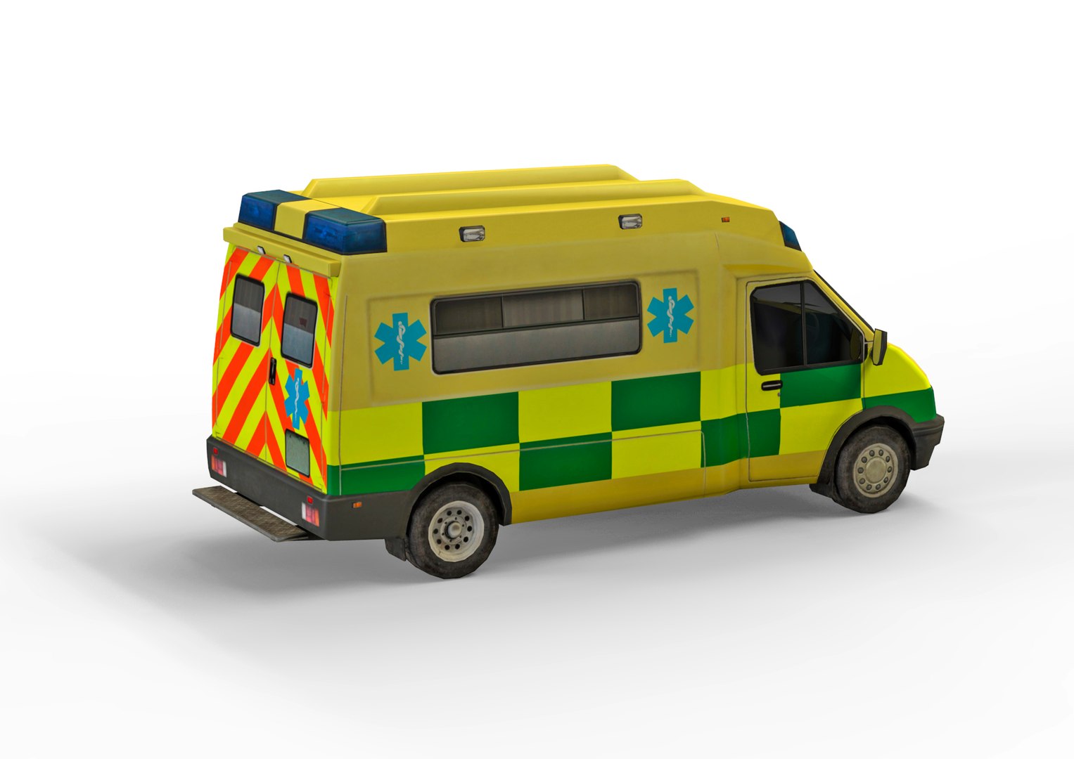3D Medical Car Model - TurboSquid 1403731