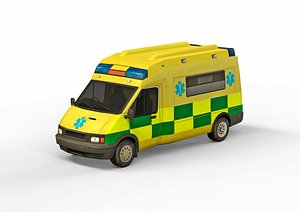 3D medical car model