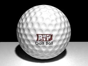 Golfball und Tasche mit Schlägern auf Rasen 3D-Modell - TurboSquid 1902392