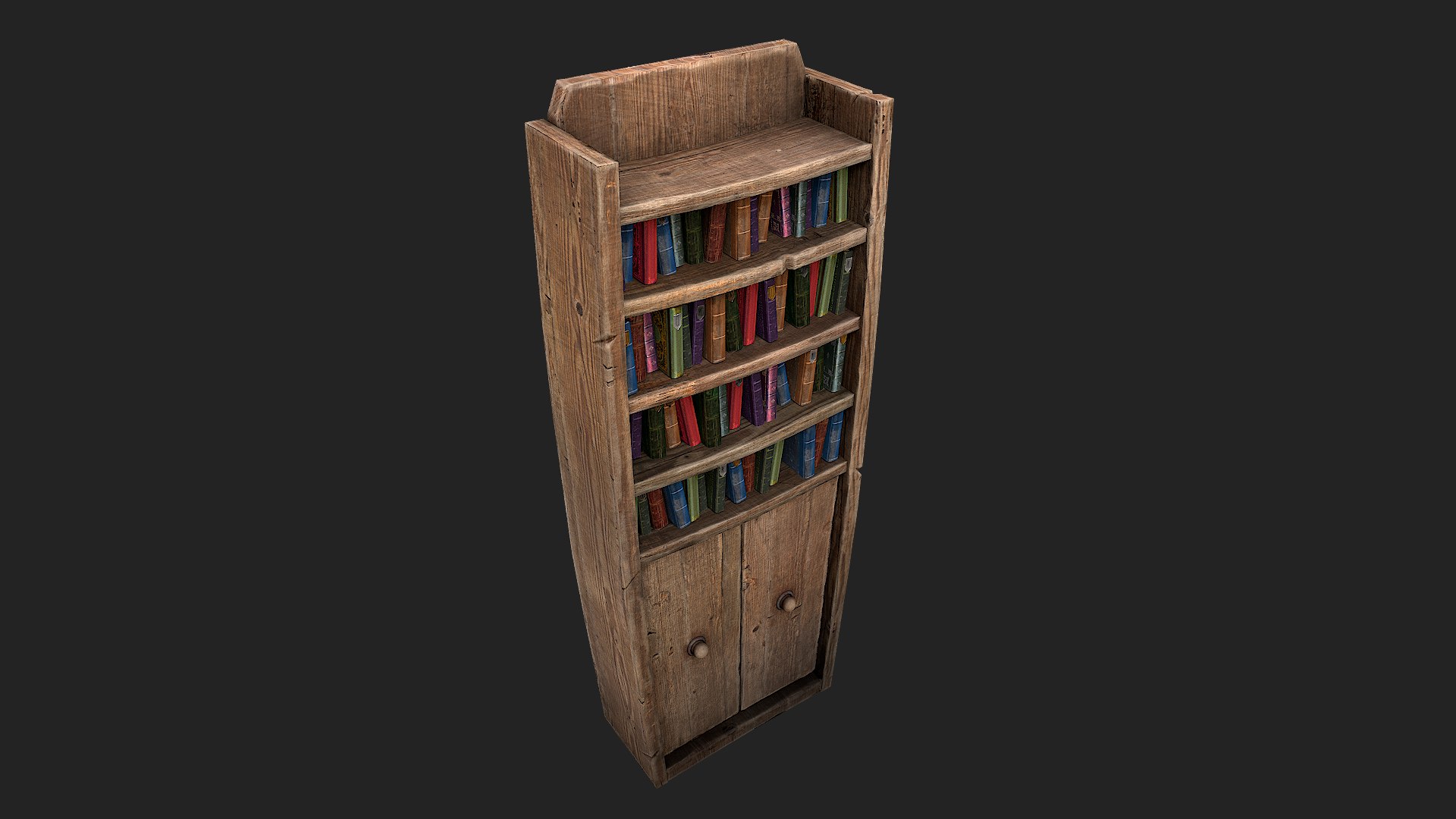 3D Alchemists Bookcase - TurboSquid 1832703