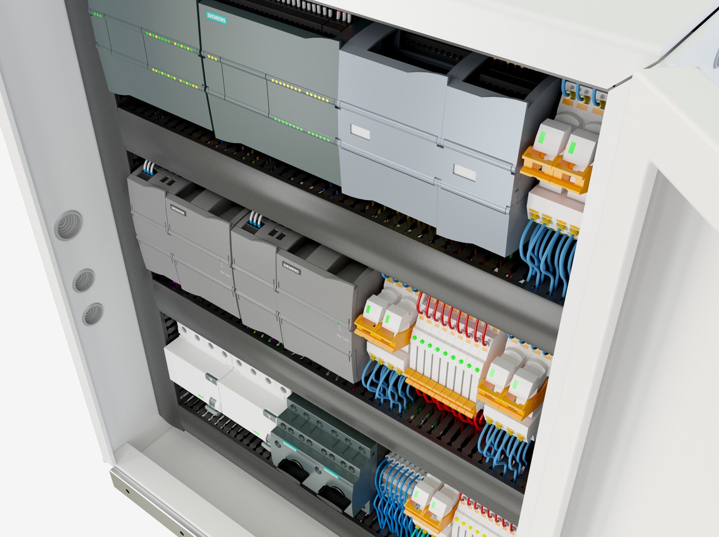 Electric Control Panel 3D Model - TurboSquid 2074617