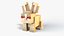 Coelhinho bebê do Minecraft