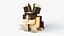 Coelhinho bebê do Minecraft