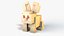 Coelhinho bebê do Minecraft