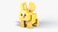 Coelhinho bebê do Minecraft