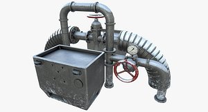 fuel valve 3d model