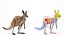 Kangaroo Fur Rigged