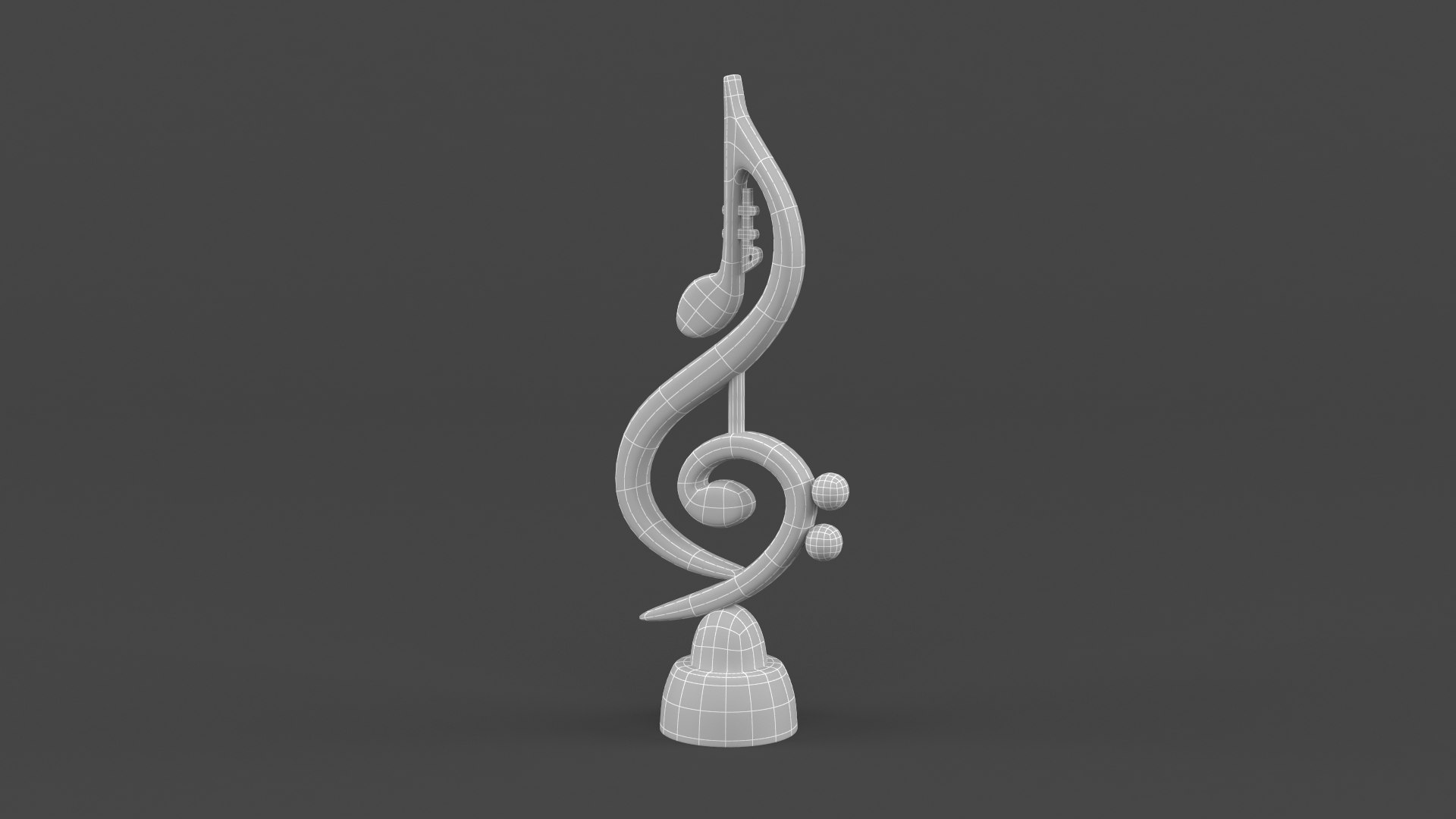 3D Music Notes - TurboSquid 2208893