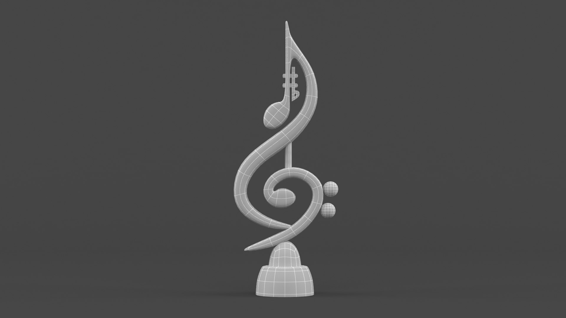 3D Music Notes - TurboSquid 2208893