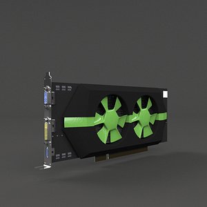video card 3D model