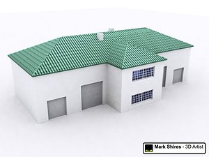 Generic Building - Low Poly