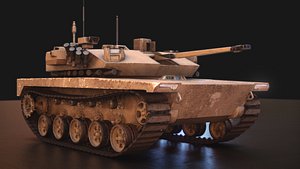 ARM TITAN-X Drone Tank 3D model