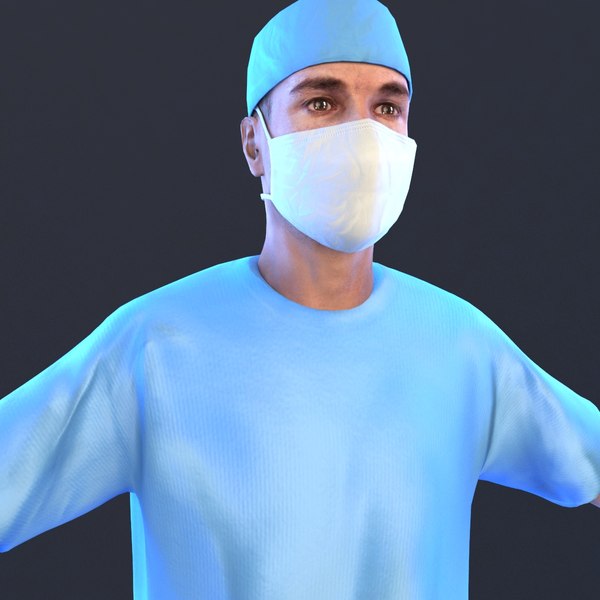 3d Medical Pack Surgeon Doctor - Turbosquid 1412509