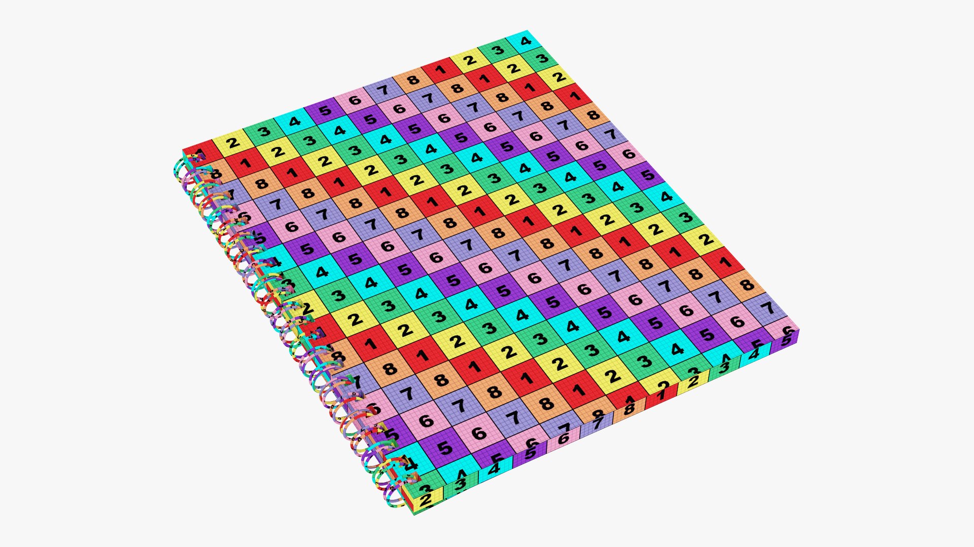 Notebook 04 3D Model - TurboSquid 1969344