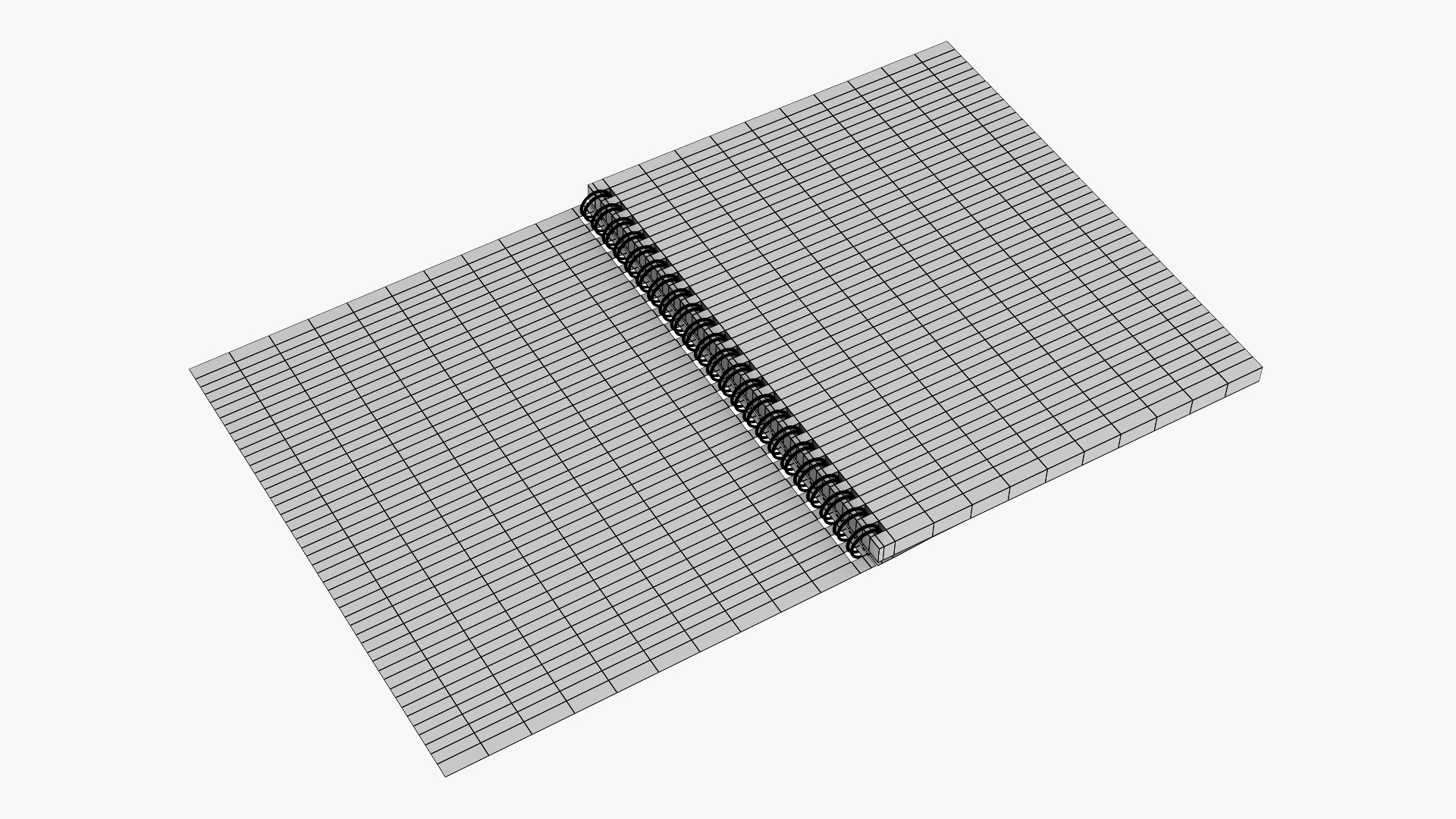 Notebook 04 3D Model - TurboSquid 1969344