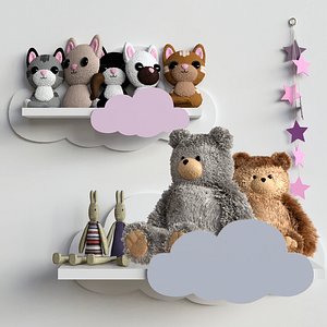 set toy 3D model