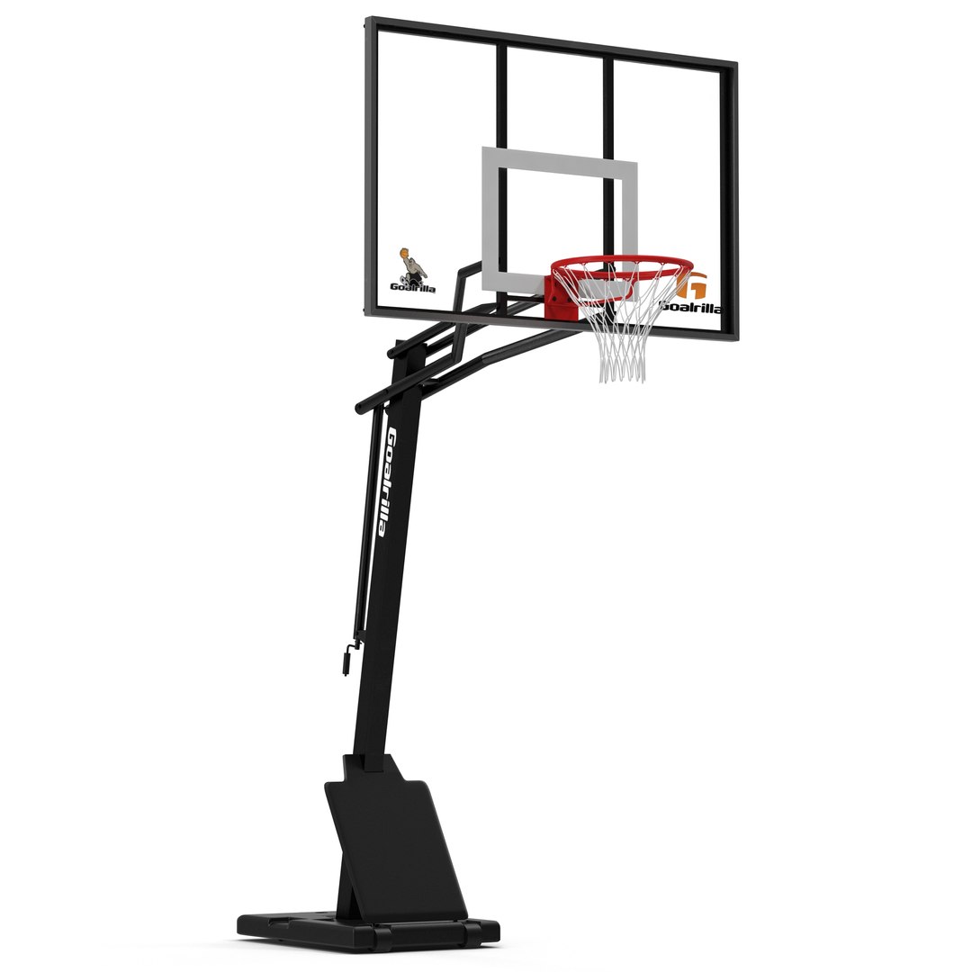 Basketball Hoop 3D model preview