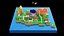 Super Mario Land 2 Map 3D model