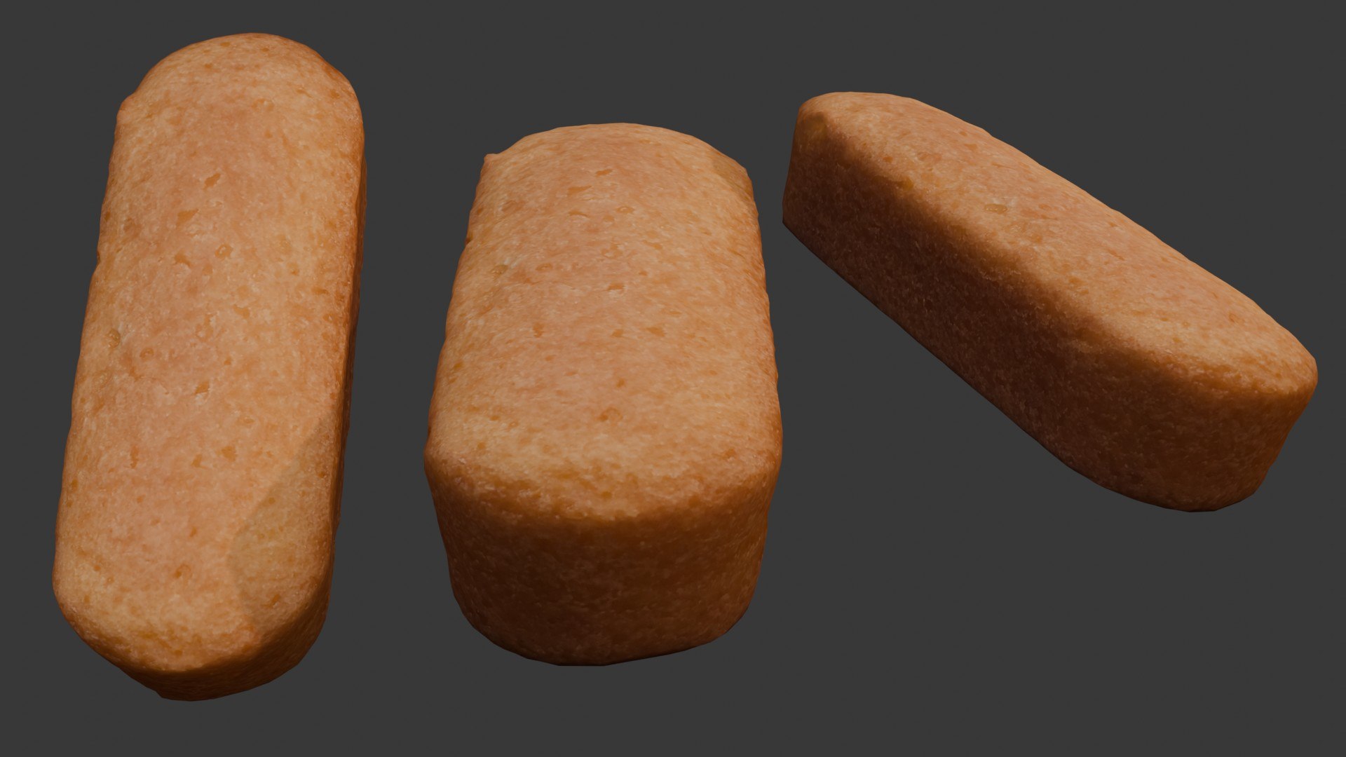 3D Soft Baked Cake Bar 3D Scan - TurboSquid 2408809