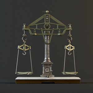 Victorian balance scale