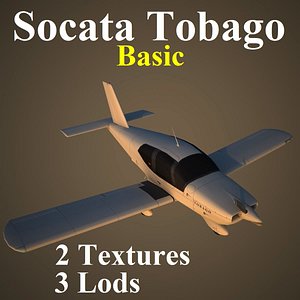 3d socata basic model