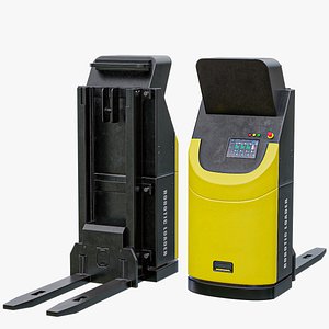 Autonomous Robotic Warehouse Forklift Medium PBR