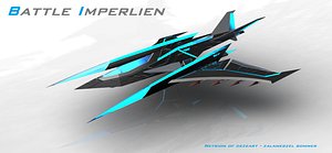 3d 3ds space fighter
