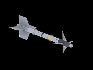 3d aim-9l sidewinder model