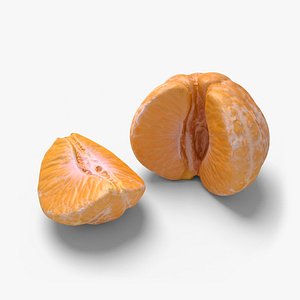 3d mandarin 03 model