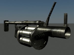 grenade launcher 3D model
