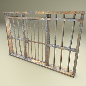 prison bars model