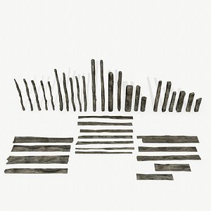 3D old woods