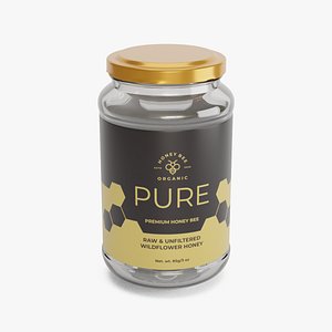 honey jar 3D model