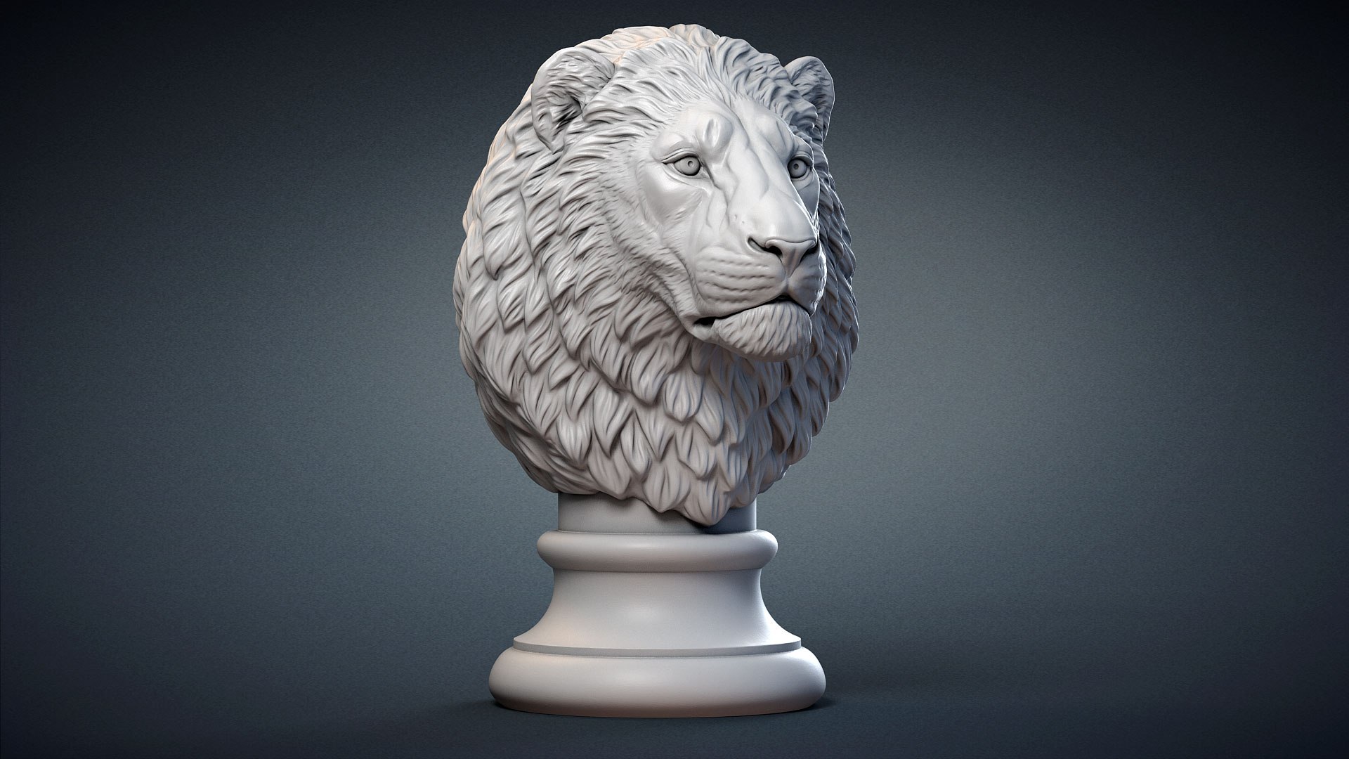3D model Lion Head Tabletop Animal Statue https://p.turbosquid.com/ts-thumb/dF/80XsDa/ck/lionheadstatue3dmodelcalm06/jpg/1664631277/1920x1080/fit_q87/559a6bfd3253b723d0952e5c74deb1415a22967f/lionheadstatue3dmodelcalm06.jpg