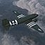 3d military transport aircraft douglas c-47 model