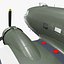 3d military transport aircraft douglas c-47 model