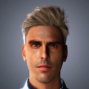 Jon Kortajarena Character 3D model