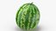 3D Watermelon Whole and Cut Collection 01 - 2 models