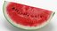 3D Watermelon Whole and Cut Collection 01 - 2 models