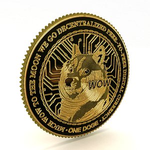 3D Dogecoin