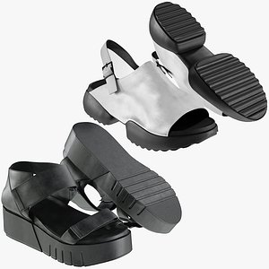 3D realistic heels collections model