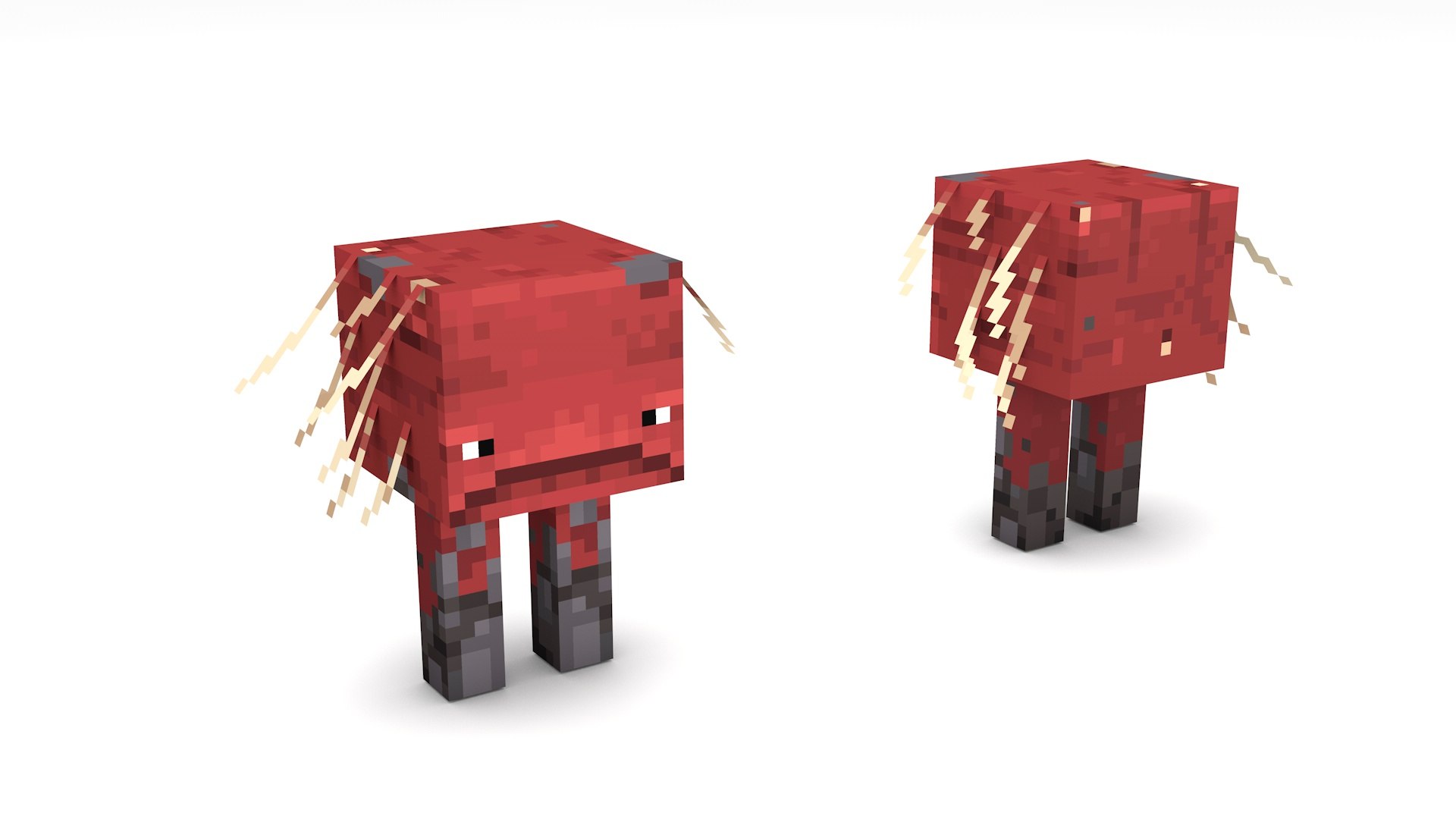 Strider Minecraft 3D - TurboSquid 2348173