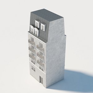 3D european building eu model