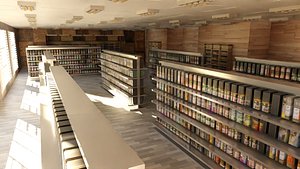 Supermarket interior
