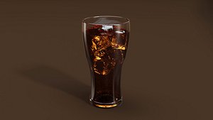 3D drink glass - coke