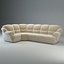 Corner Sofa Sectional Couch L-Shape Compact Upholstered