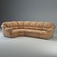Corner Sofa Sectional Couch L-Shape Compact Upholstered