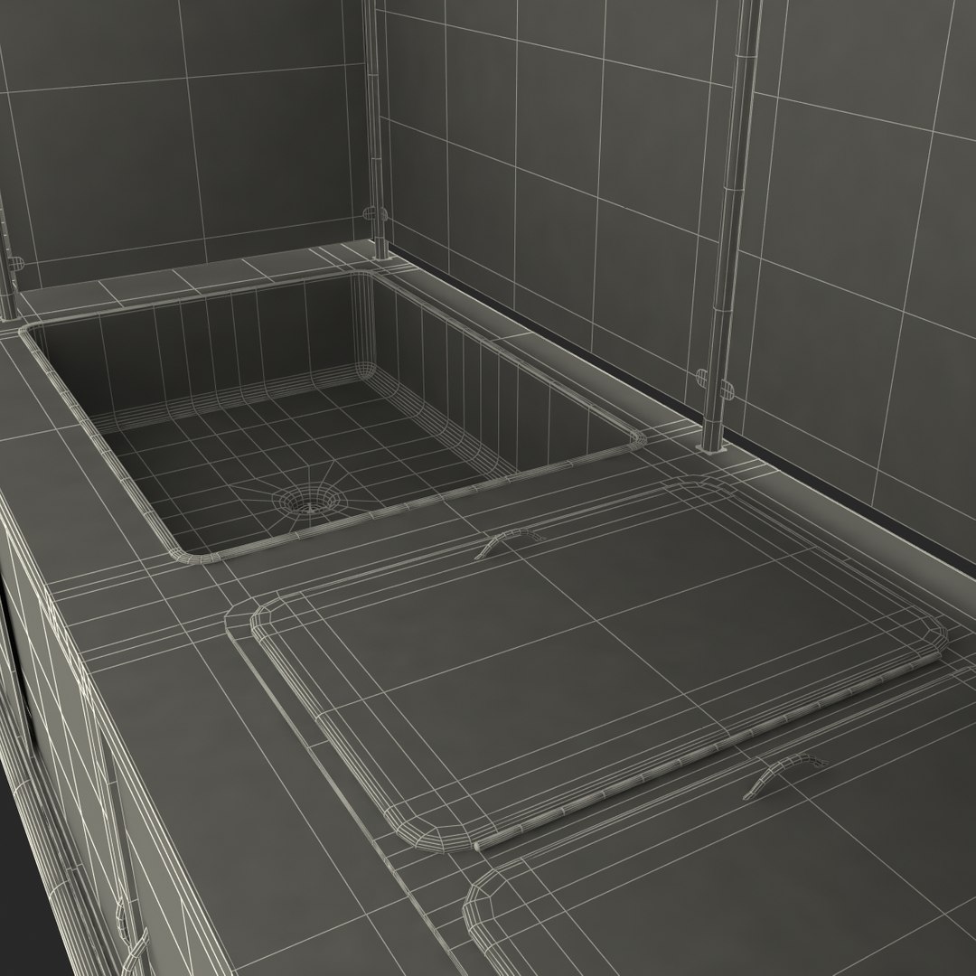 Concession Stand 3d Model