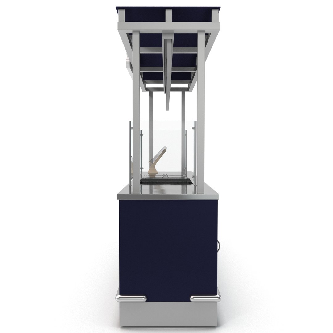 Concession Stand 3d Model